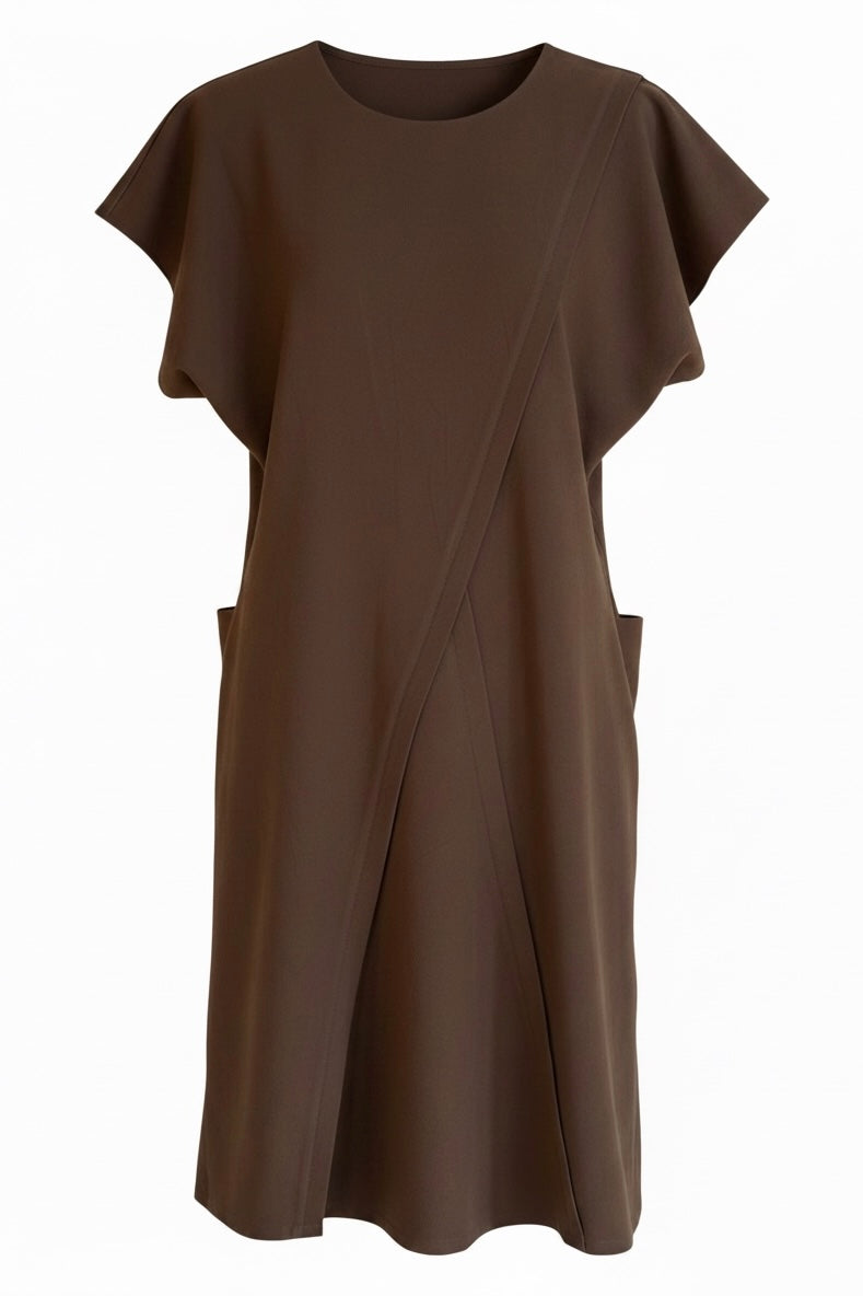 'Remember When' Dress - Brown