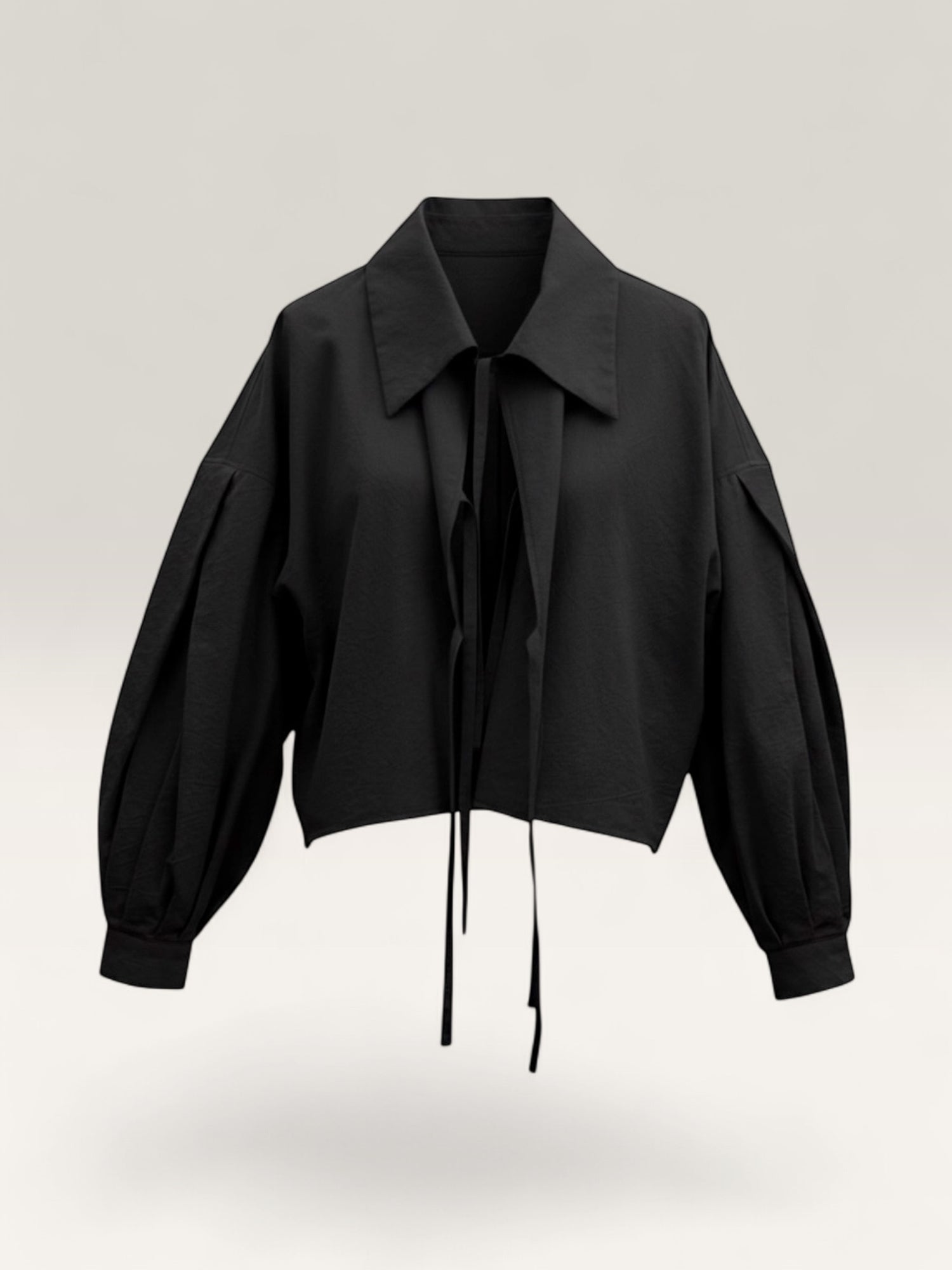 'The Brushstroke' Jacket - Black
