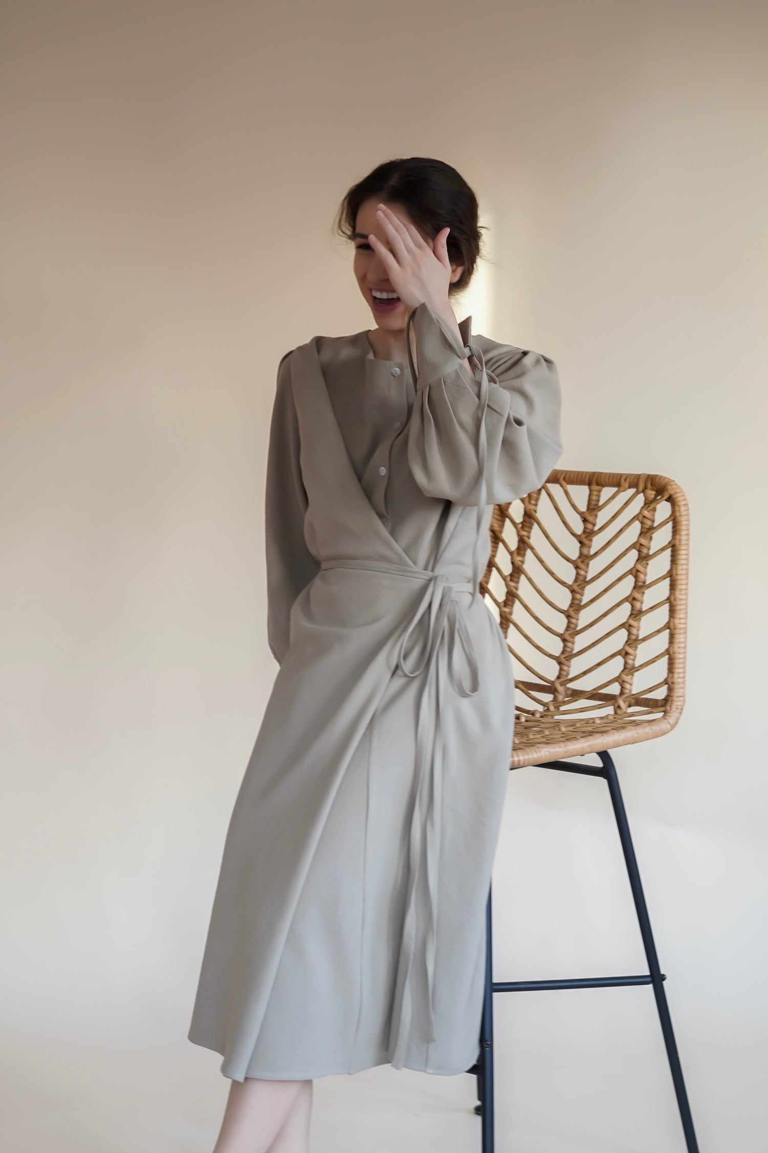 Rochie 'Sunday Morning' - Gri
