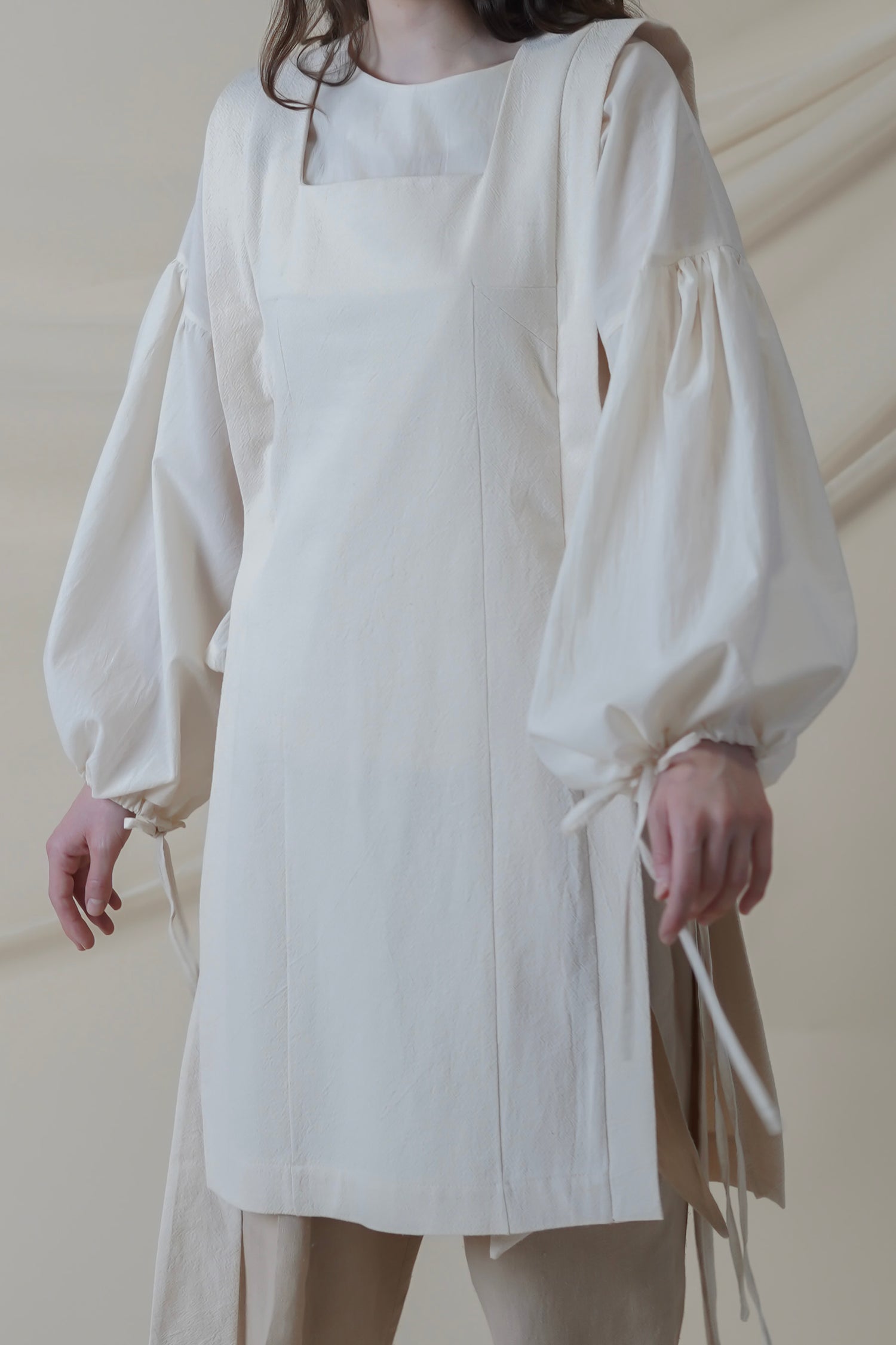 Vestă 'Une Jeune Fille' - Crem