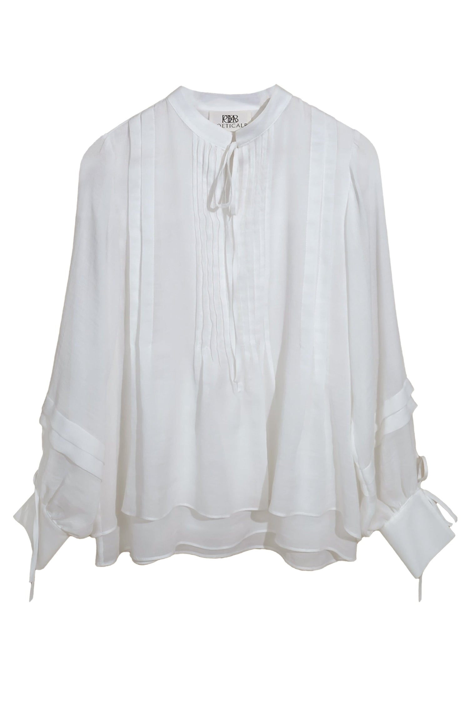 'Nostalgiia' Blouse in White