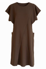 'Remember When' Dress - Brown