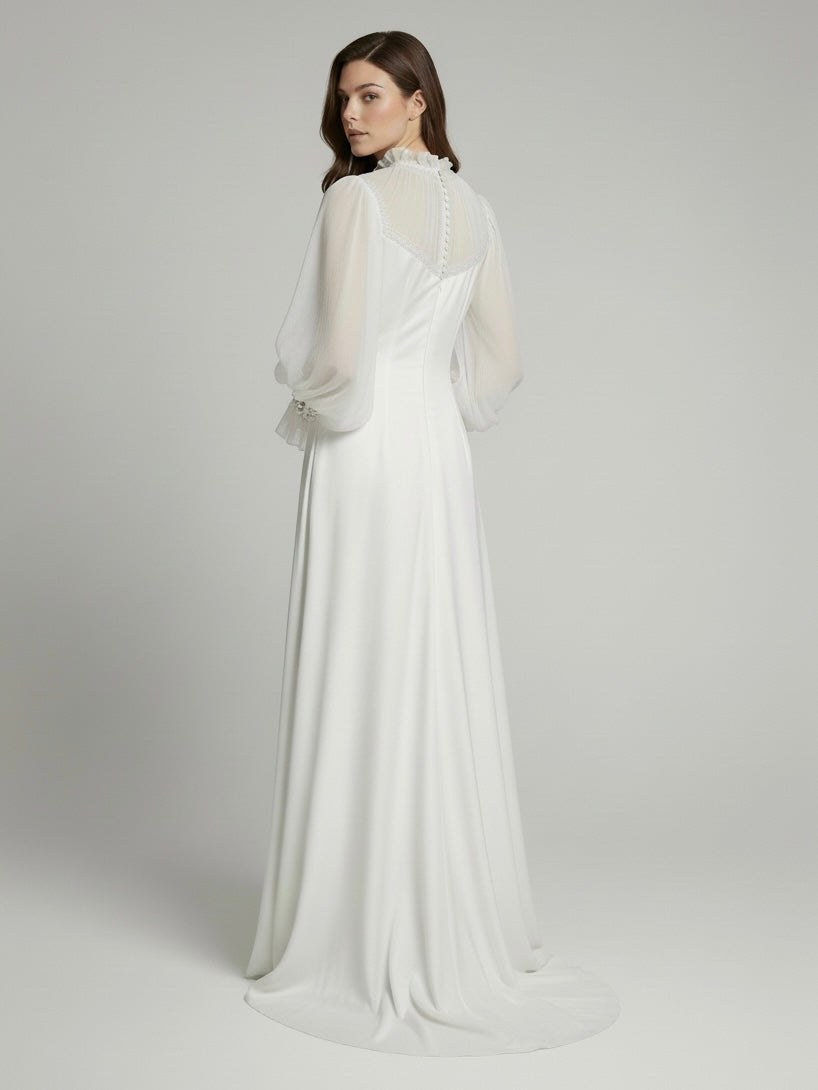 '30’s Romance' Wedding Dress - Ivory