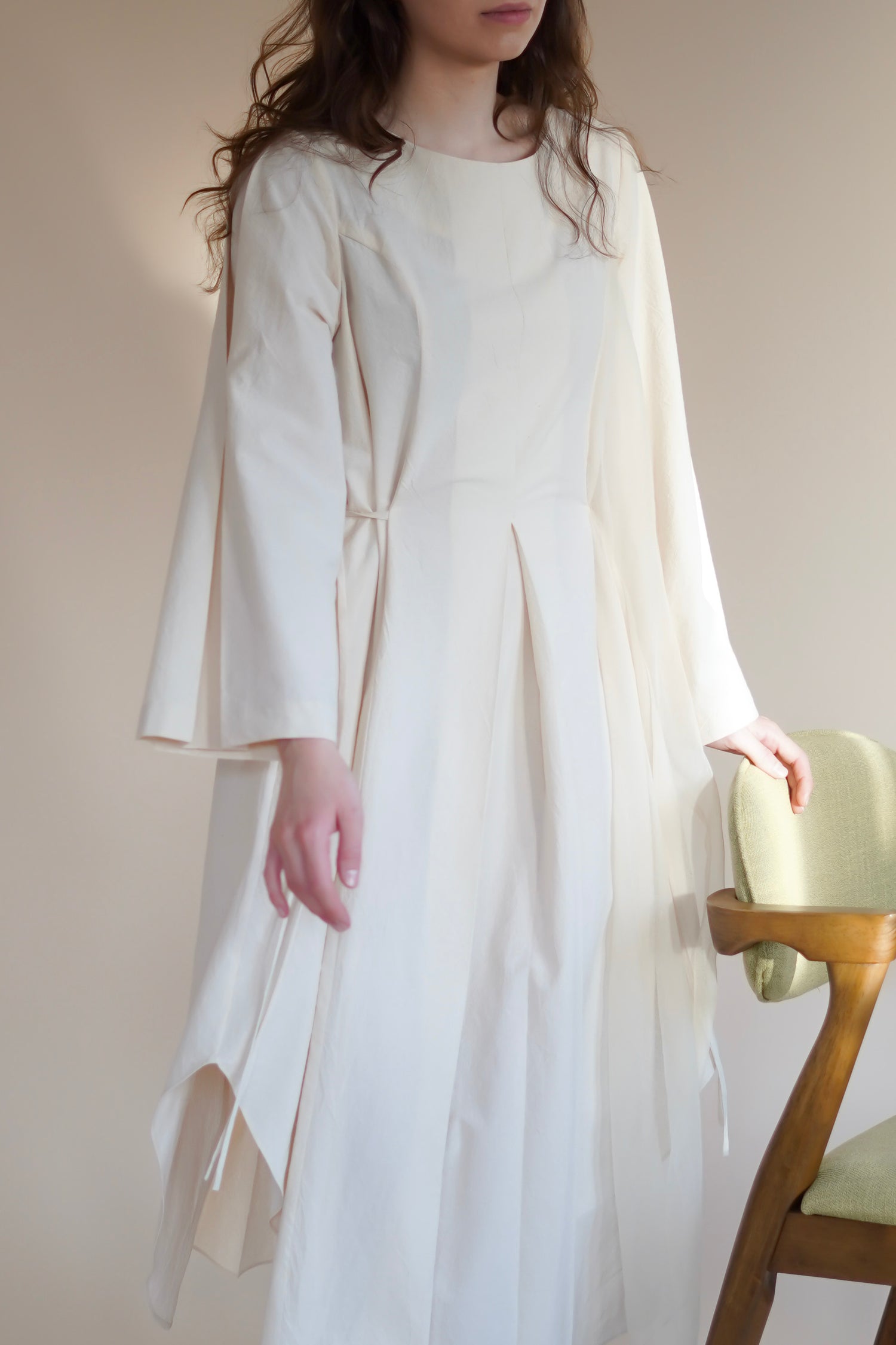 'Au Bord de la Mer' Dress in Ivory