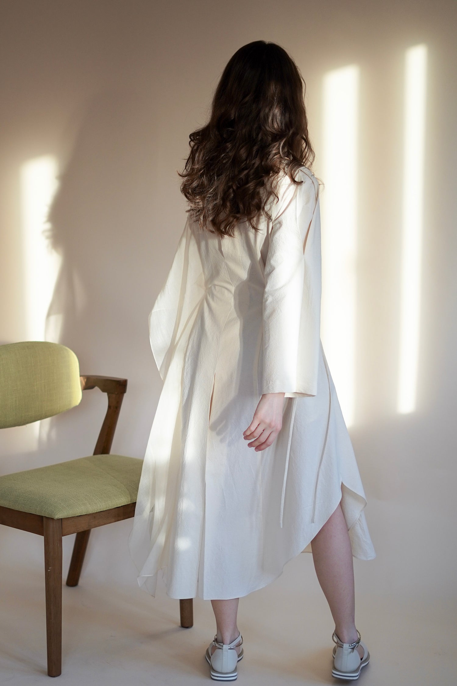 'Au Bord de la Mer' Dress in Ivory