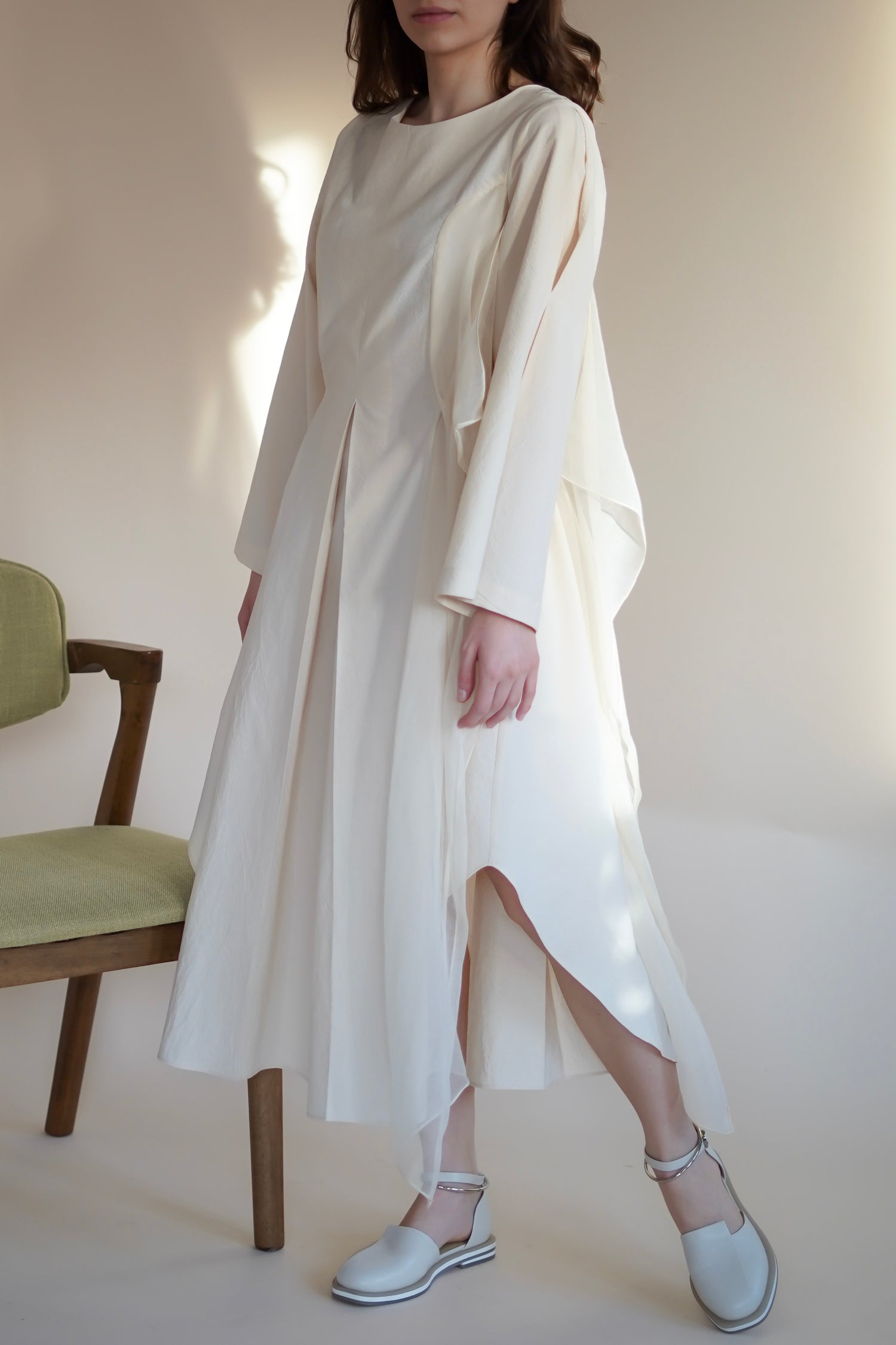 'Au Bord de la Mer' Dress in Ivory