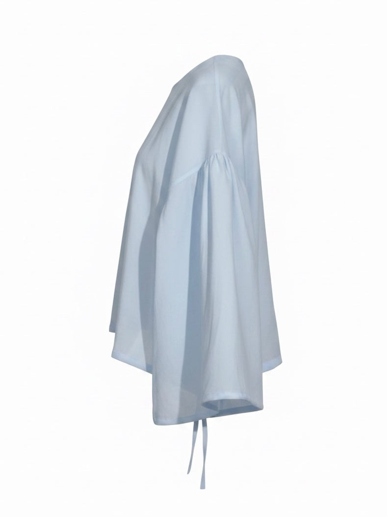 'Bohema' Blouse - Light Blue