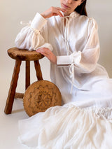 'Nostalgic Hearts' Dress - Ivory